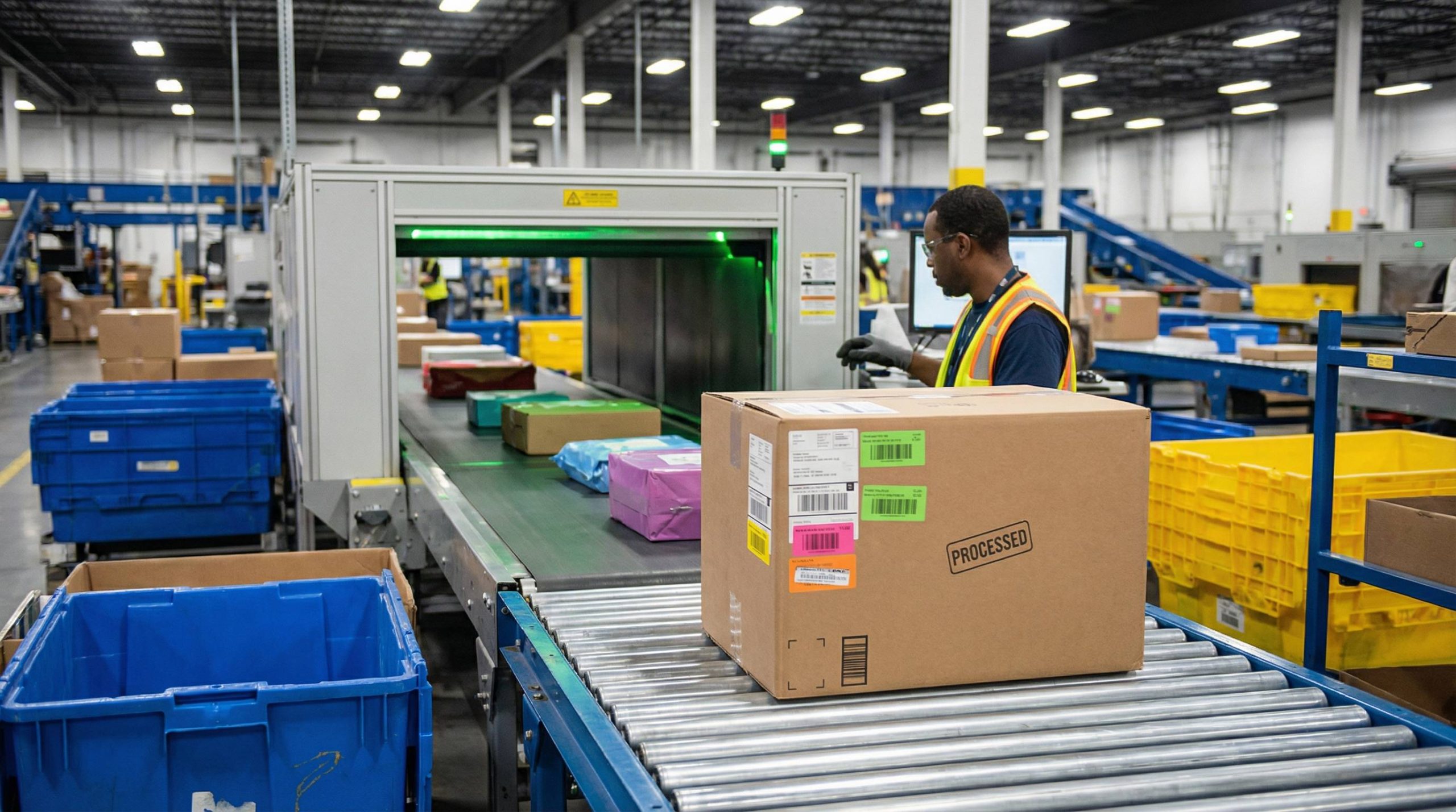 bearbeitung in der zustellbasis ist erfolgt